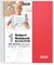 Red Spiral Notebook Wide Ruled, 1 Subject Notebook, Plastic Cover, 100 Sheets of 8X10.5 Wide Rule Paper, Perforated Pages, One Subject Notebook for School, with Poly Pocket Folder Divider